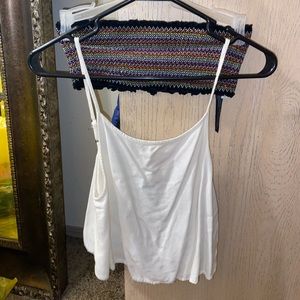 Cropped Tank w/ bandeau